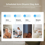 Smart Home GSM Security Alarms For Home WIFI Wireless Home Alarm For Garage Residential House Security Alarms Support Alexa