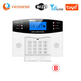 Smart Home GSM Security Alarms For Home WIFI Wireless Home Alarm For Garage Residential House Security Alarms Support Alexa