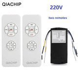 QIACHIP Wifi Fan Light Smart Switch Ceiling Fan Light Adjustable Fan Speed Controller for Alexa Google Home