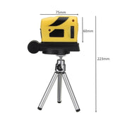 4-In-1 Infrared Laser Level Tool Multipurpose Professional Automatic Cross Line Infrared Laser Leveler Home Woodworking DIY Tool