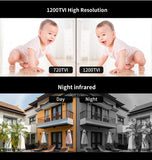 Anjielo 7Inch HD Video Intercom Camera Doorbell with Motion Detection Night Vision Security 1200tvl With DND Mode For Home