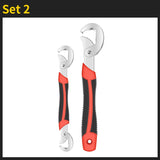 Onnfang 6-60mm Universal Wrench Multi-function Wrench Tool Home Repair Key Hand tool Adjustable Purpose Universal Pipe Wrench