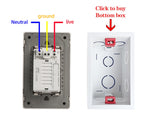 American Standard Dual USB Wall Socket Smart Home Appliance Plug Adapter Type-c 3.1A Fast Charging