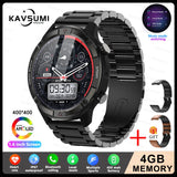 2023 4G RAM 1.60&quot; New Smart Watch Men Display Voice Calling Sport Watches Local Music Playback IP67 Waterproof Clock For Xiaomi