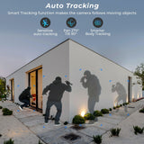 8MP 4K PTZ IP Camera Dual-Lens Human Detect CCTV Security Camera Night Vision Outdoor Wifi Surveillance Camera ICsee