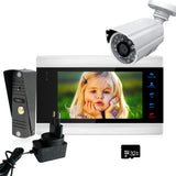 7&quot; Video Door Phone For Apartment Video Intercom For Home Security Protection Outdoor Camera Video Doorphone Home Video Doorbell
