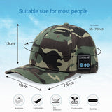 Wireless Bluetooth 5.0 Speaker Hat/Cap with (Inbuilt Microphone) Wireless Smart Speaker Hat/Cap for Outdoor/Indoor Spo