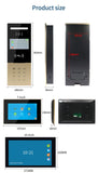 Tuya Smart Home APP WiFi Video Doorbell Camera Visual Intercom 1080P 2W CMOS Door Access Max 240 Monitors for Apartment Building