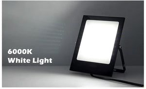 LED Flood Light AC220V 50W 100W 150W 200W Black Shell IP66 Waterproof LED Spotlight Garden Street Gate Wall Floodlights