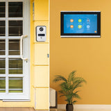 2MP 1080P 10-Inch IP Video Intercom Touch Screen Big Tuya Wireless Wifi POE Wired Doorbell for Villa Flat RFID Access Control