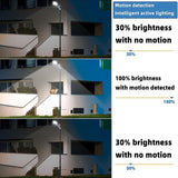 1000W LED Solar Lights Outdoor Garden Street Light With Motion Sensor and Remote Control Waterproof Wall Light for Garage
