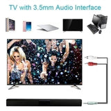 TV Car Sound Bar Wired and Wireless Bluetooth-compatible Home Surround SoundBar for PC Theater TV Computer Speaker