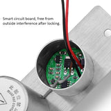 DC 12V Mini Electric Bolt Lock Fail Safe Stainless Steel Solenoid Electric Door Lock 5 Wires Feedback Lock Easy to Install