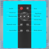 TV Car Sound Bar Wired and Wireless Bluetooth-compatible Home Surround SoundBar for PC Theater TV Computer Speaker