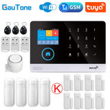 PG103 Alarm System for Home Burglar Security 433MHz WiFi GSM Alarm Wireless Tuya Smart House App Control