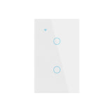 1/2/3/4gang Tuya WiFi Smart Light Switch Neutral Wire Required Wall Touch Switch Sensor Work With Smart Life Alexa Google Home