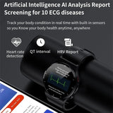 2023 New ECG+PPG Smart Watch Men Blood Pressure Heart Rate Watches IP68 Waterproof Fitness Tracker Smartwatch For Huawei Xiaomi