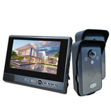 7 Inch Wireless Video Intercom in Private House Punch-Free Interphone Doorbell Video Entry Phone Intercoms for the Apartment