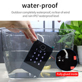 TTLOCK QR Code Access Control Reader 13.56Mhz Rfid IP67 Waterproof Keypad QRcode Scanner K3Q +G2 Hub Work with Alexa Google Home