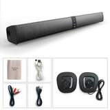 Wireless Bluetooth Speaker Home Theater Stereo Surround Multifunctional Subwoofer Support TV/Computer Foldable Split Soundbar
