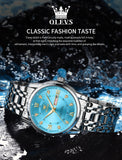 Top Brand Exclusive Design Men&#39;s Quartz Watch Stainless Steel Waterproof Luminous Date Calendar Watch for Man 2023 Trend