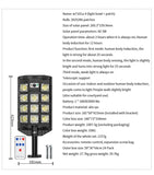 15000LM Solar Street Light Motion Sensor LED Solar Flood Lights Dusk to Dawn Outdoor IP66 Waterproof LED Security Lamp For Yard