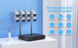 Smonet 8PCS 3MP HD Wireless Security Camera System Wifi CCTV Surveillance IP Cameras Outdoor Indoor Audio Waterproof For Home