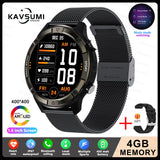2023 4G RAM 1.60&quot; New Smart Watch Men Display Voice Calling Sport Watches Local Music Playback IP67 Waterproof Clock For Xiaomi