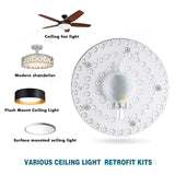 12W 18W 24W 36W 50W 60W LED Ring PANEL Circle Light LED Round Ceiling board circular lamp board AC220V 230V 240V LED light