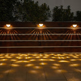 10Pack LED Solar Light Outdoor Wall Lamps Energy Garden Lamps Waterproof Solar Fence Lamp Christmas Decoration Festoon Led Light