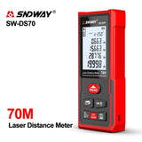 SNDWAY Laser Range Finder Laser Rangefinder Laser Distance Meter Digital Measuring Device Tool Electronic Tape Laser Trena TG MT