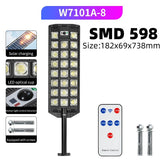 15000LM Solar Street Light Motion Sensor LED Solar Flood Lights Dusk to Dawn Outdoor IP66 Waterproof LED Security Lamp For Yard
