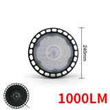200W High Bay Light UFO 10000LM 13000LM 220V 16000LM IP65 Waterproof Warehouse Garage Light Super Bright Commercial  Lighting
