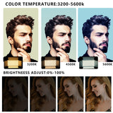 RGB Photo Light LED Photo Studio Light Camera Phone Video Recroding RGB Panel Lamp LED Vdieo Light for YOUTUBE Tiktok LIVE
