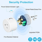 16A Smart Plug WiFi Socket US Monitoring Timing Function Works With Alexa Google Home