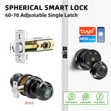 Smart lock Waterproof Wifi Fingerprint Rim Lock Smart Card Digital Code Electronic Door Lock For Home Security Mortise