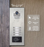 7 Inch WiFi Video Intercom for 2~12 Apartments Door Access Control System Tuya Smart APP Remote Unlock,Call and Monitor