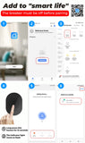Tuya Mini Fan Speed Switch WiFi Ceiling Fan Controller Smart Life  APP Remote Timing Voice Control Works With Alexa Google Home