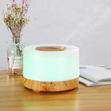 Smart WiFi 500ml Aromatherapy Essential Oil Diffuser Air Humidifier, Connect with Tuya, Alexa and Google Home with 7 LED Colors