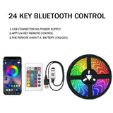 Led Strip Light Rgb 5050 Bluetooth Led Lights For Room 5V Led Tape Tv Band Backlight Colorful Children Into The Room Usb Ribbon