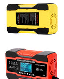 12V / 24V Car Battery Charger Full Automatic Intelligent Fast Charging Pulse Repair Charger for AGM GEL WET Lead Acid