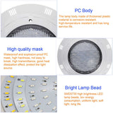 48W IP68 Waterproof LED Swimming Pool Lights Wall-Mounted Underwater Light AC12V Color Changing RGB Lamp with Remote Control