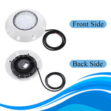48W IP68 Waterproof LED Swimming Pool Lights Wall-Mounted Underwater Light AC12V Color Changing RGB Lamp with Remote Control