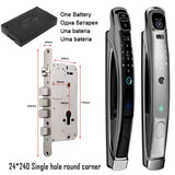 Wifi Tuya APP Face Recognition Smart Door Lock With Camera Video Call Voice Intercom Digital Door Lock Automatic Door Lock
