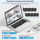 8CH 4K POE NVR With 12&quot; LCD Monitor H.265 Onvif CCTV PoE Network Video Recorder Power Over Ethernet Xmeye 8MP NVR for IP Cameras