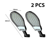 1000W LED Solar Lights Outdoor Garden Street Light With Motion Sensor and Remote Control Waterproof Wall Light for Garage