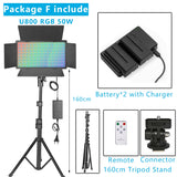 RGB Photo Light LED Photo Studio Light Camera Phone Video Recroding RGB Panel Lamp LED Vdieo Light for YOUTUBE Tiktok LIVE
