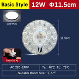 Led Panel Light 220V Round Ring Circle Led Light Board Panel 12W 18W 24W 36W 72W For Ceiling Light Replacement Led Module Lamps