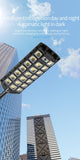 Motion Sensor Outdoor Solar Lamp Waterproof Wall LED Lamp with 3 Lighting Mode Solar Powered Lights for Garden Patio