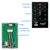 WiFi Door Access Control Keypad IP68 Waterproof RFID Keyboard Controller Reader Touch Door Opener APP Remote Unlock WG26/34